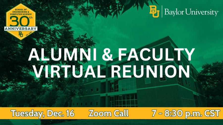 Alumni and Faculty Virtual Reunion